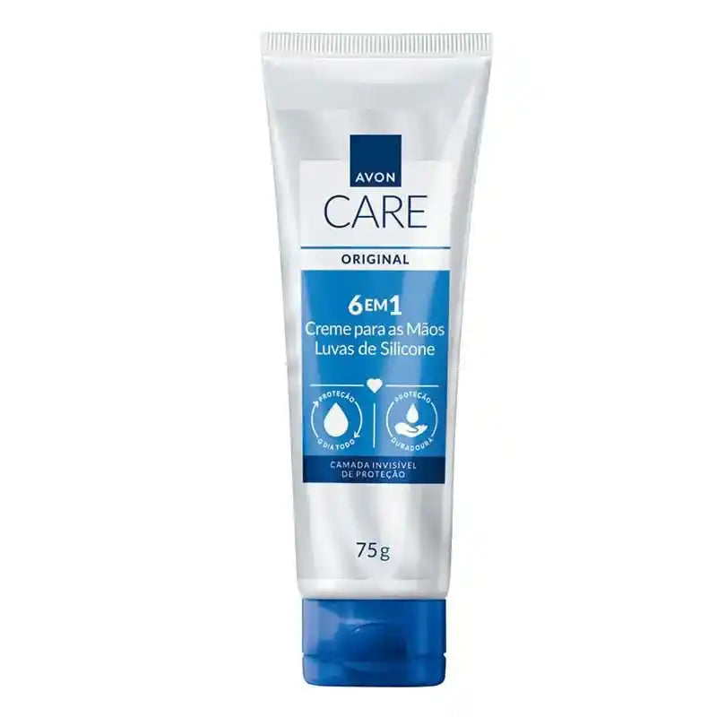 Creme Para As Mãos Luva de Silicone Avon Care 75g