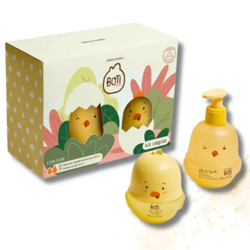 Conjunto Boti Baby Casca o Boticário Infantil