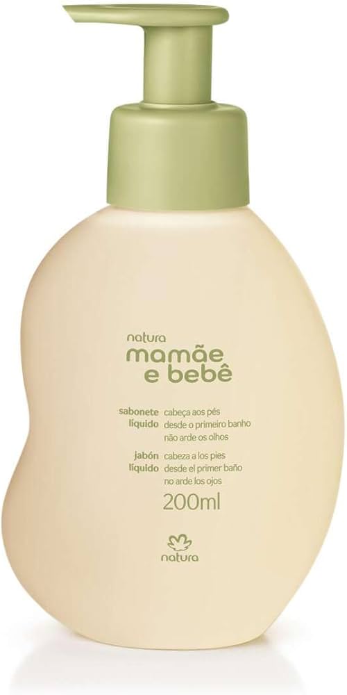 Sabonete Líquido Glicerinado Natura Mamãe e Bebê