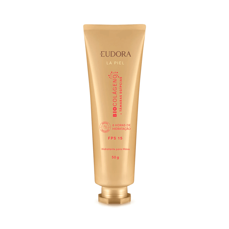 Creme Hidratante Para Mãos Eudora La Piel FPS15 Tâmaras Egípcias 50g