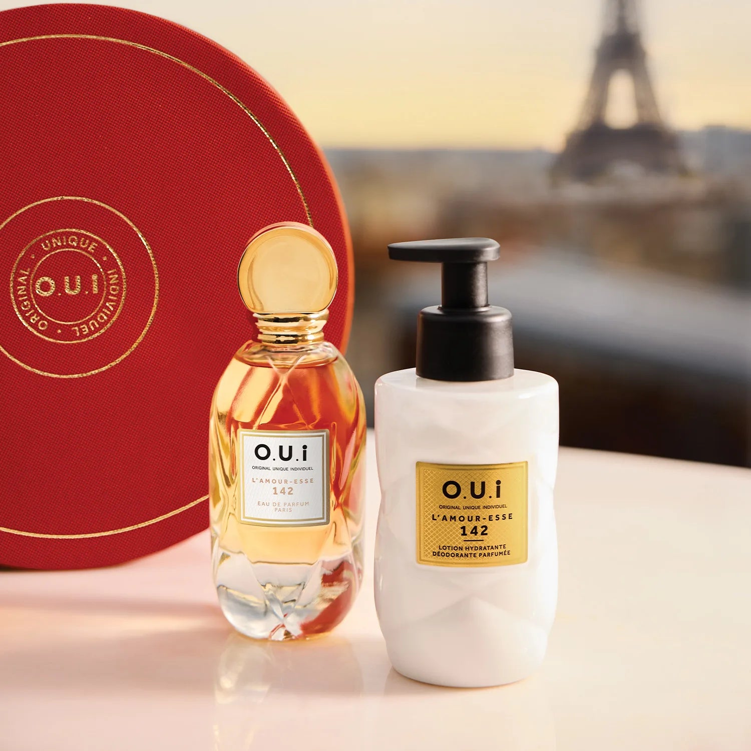 Kit Presente O.U.i L'Amour-Esse 142 Eau De Parfum Feminino E Loção Co