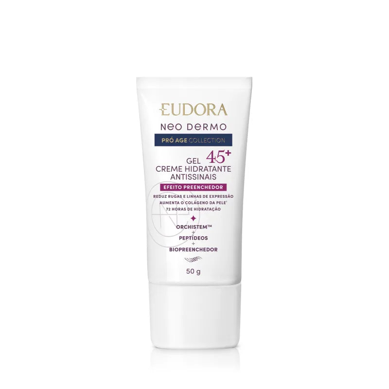 Gel Creme Hidratante Facial Antissinais 45+ Neo Dermo Pró Age Collection 50g
