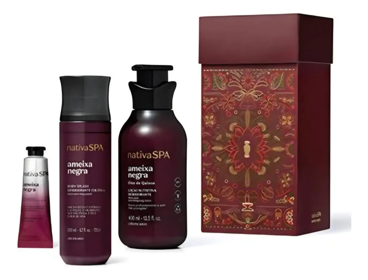Presente Kit Combo Nativa Spa Ameixa Negra (3 Itens)