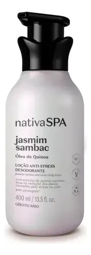 Hidratante Anti-stress Jasmim Sambac Nativa Spa 400ml