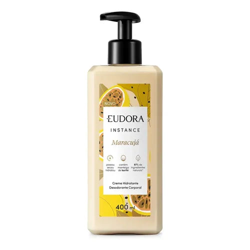 Eudora Creme Hidratante Corporal Instance Maracujá 400ml
