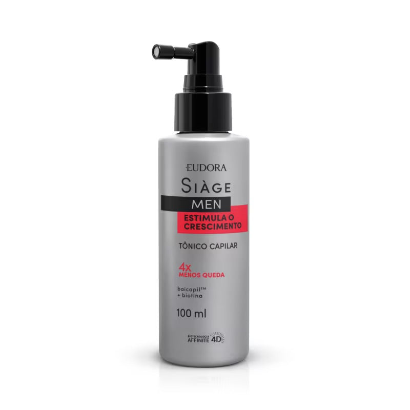 Eudora Siàge Tônico Capilar Men Estimula o Crescimento 100ml