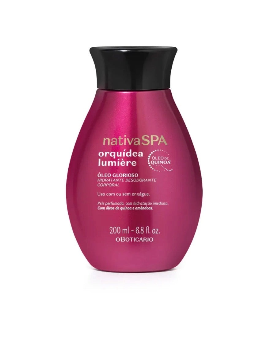 Óleo Corporal Nativa Spa Orquídea Lumière 200ml