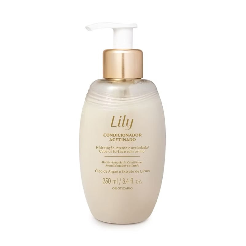 O Boticário Lily Clássico Condicionador Acetinado 250ml Feminino