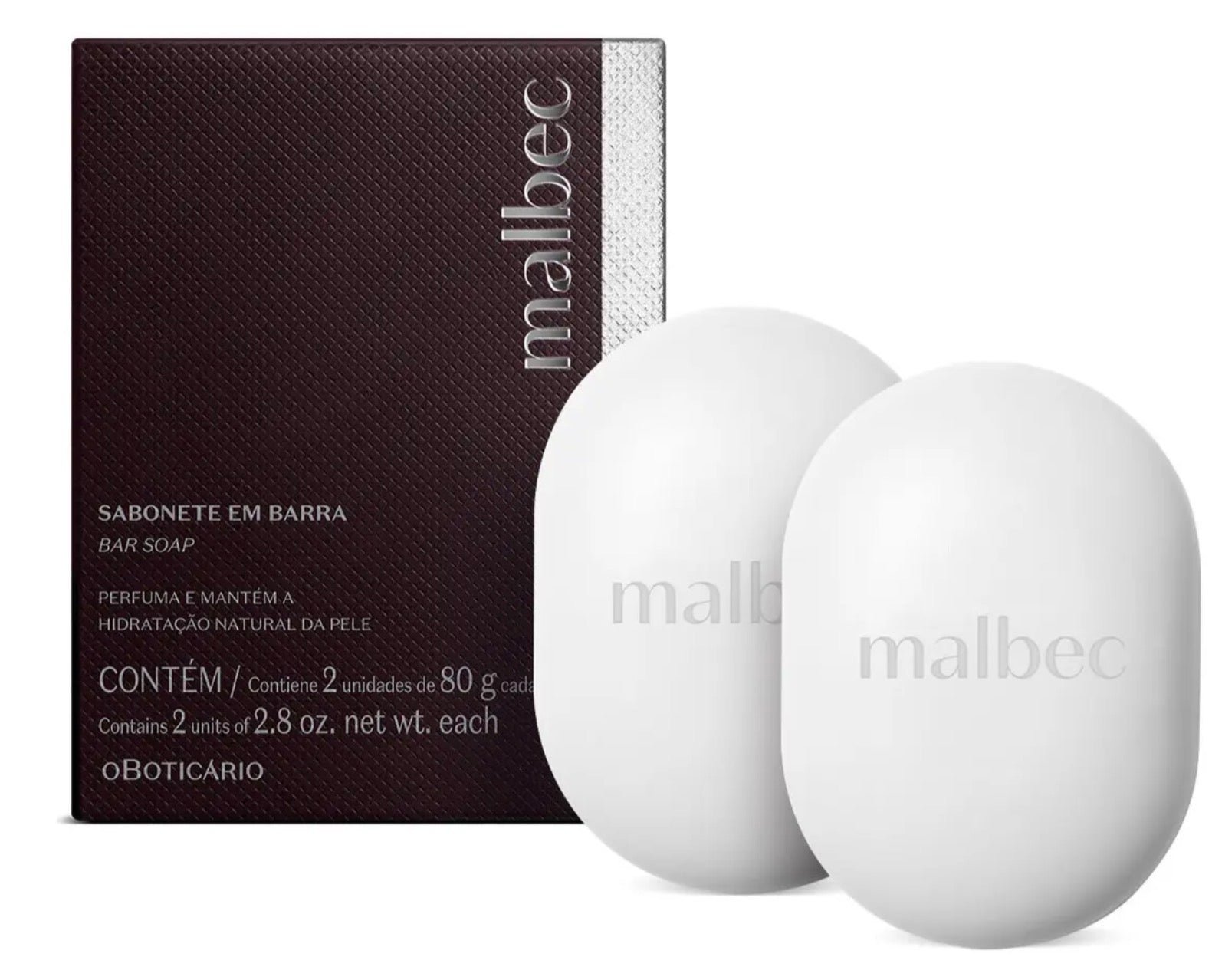 Malbec Sabonete Em Barra 2x80g