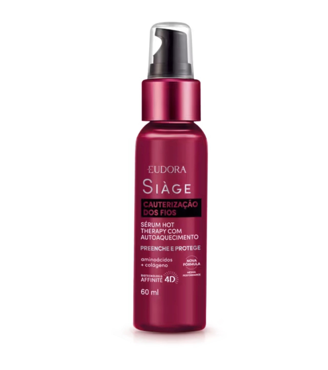 Eudora Siàge Sérum Capilar Hot Therapy Cauterização dos Fios 60ml