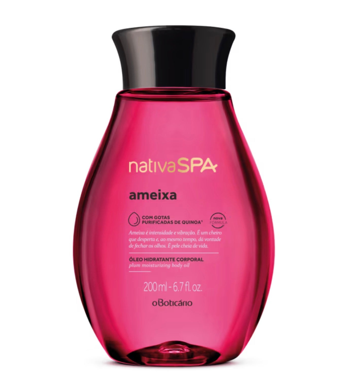 Óleo Hidratante Desodorante Corporal Nativa SPA Ameixa 200ml