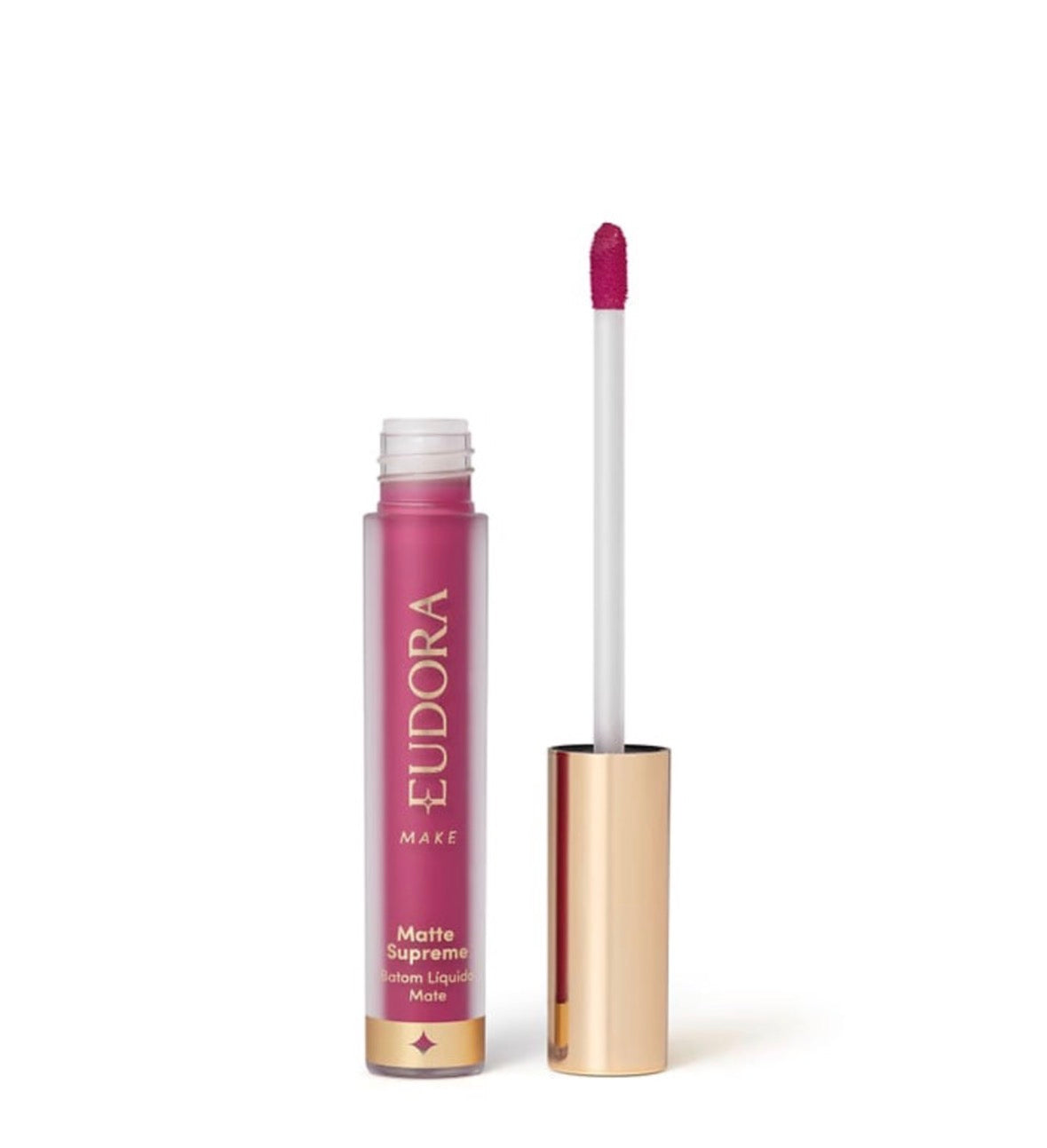 Eudora - Matte Supreme (Labios) - Batom Liquido Fucsia Valioso 4,0Ml