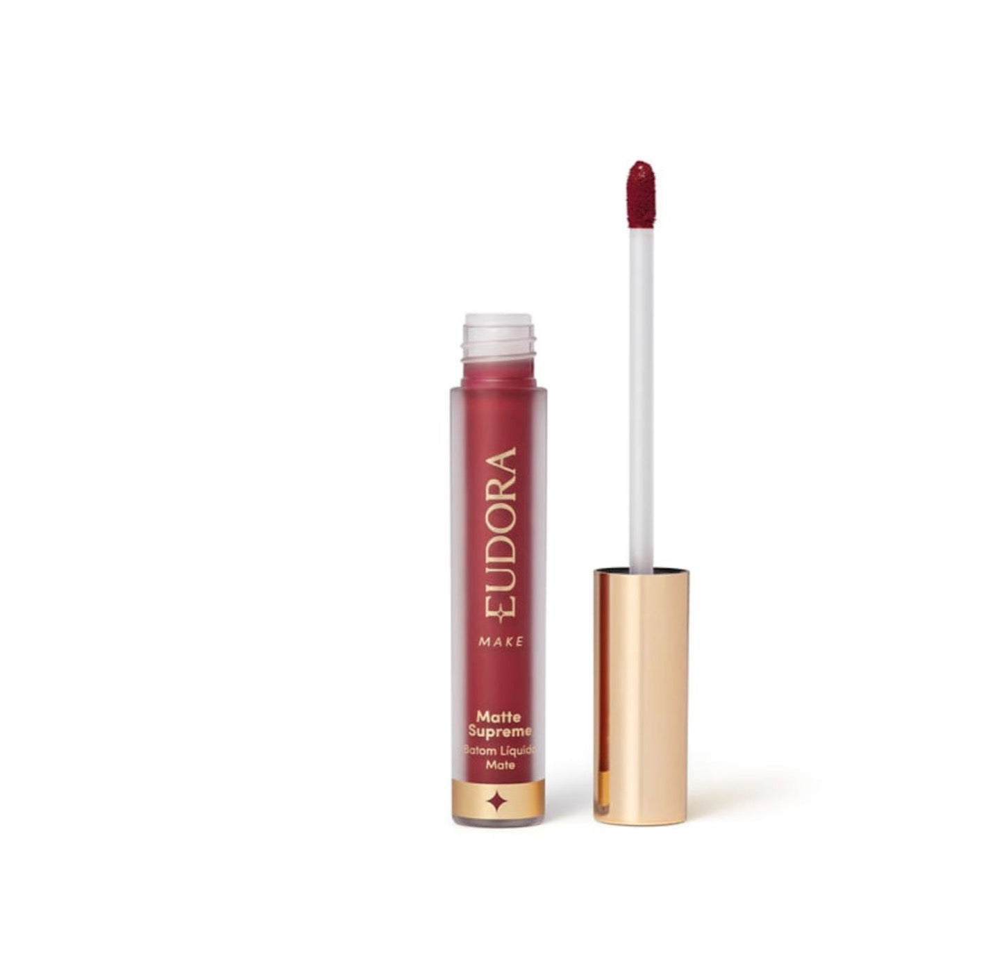 Eudora - Matte Supreme (Labios) - Batom Liquido Bordo Aveludado 4,0Ml