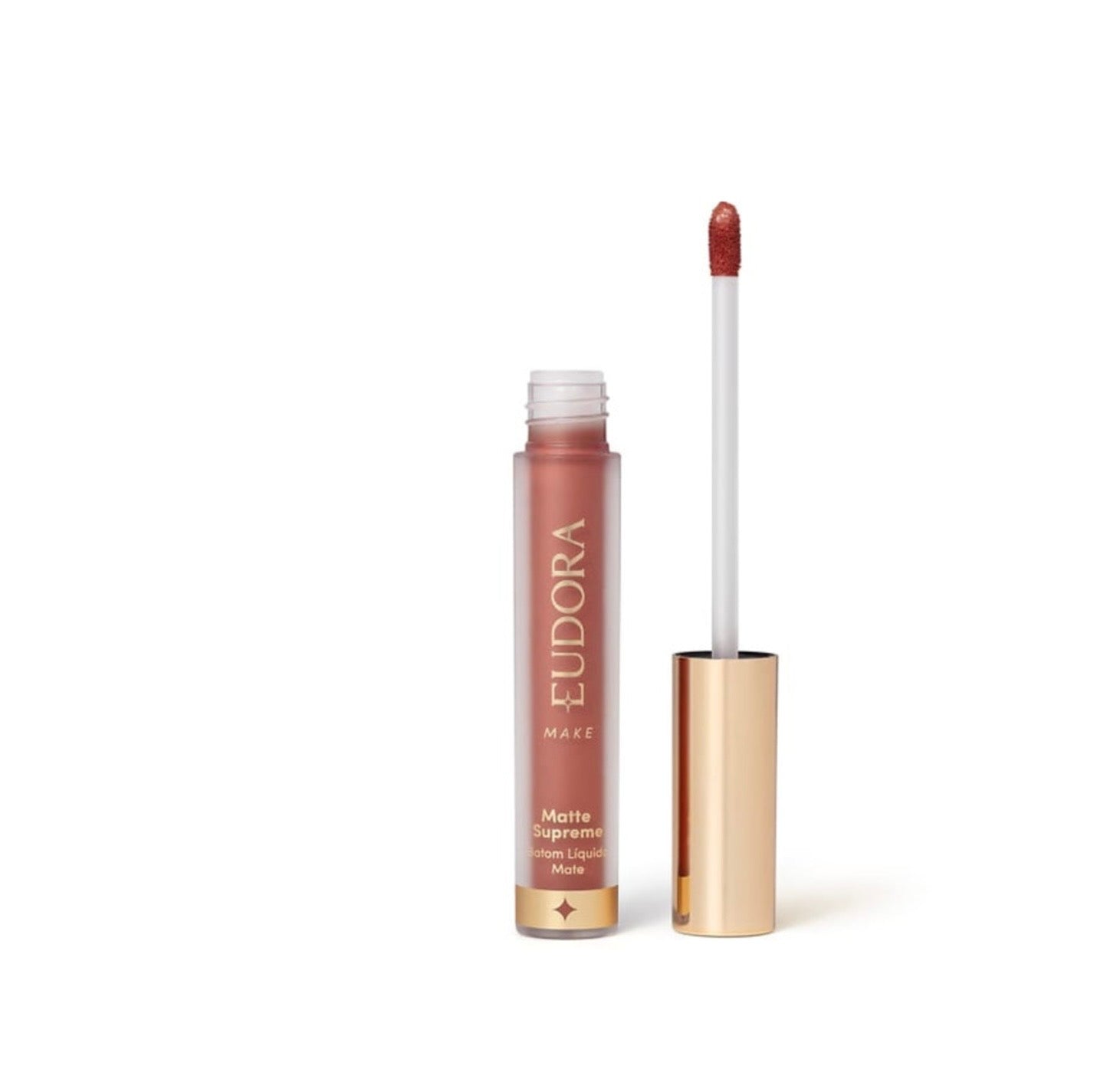 Eudora - Matte Supreme (Labios) - Batom Liquido Marrom Precioso 4,0Ml