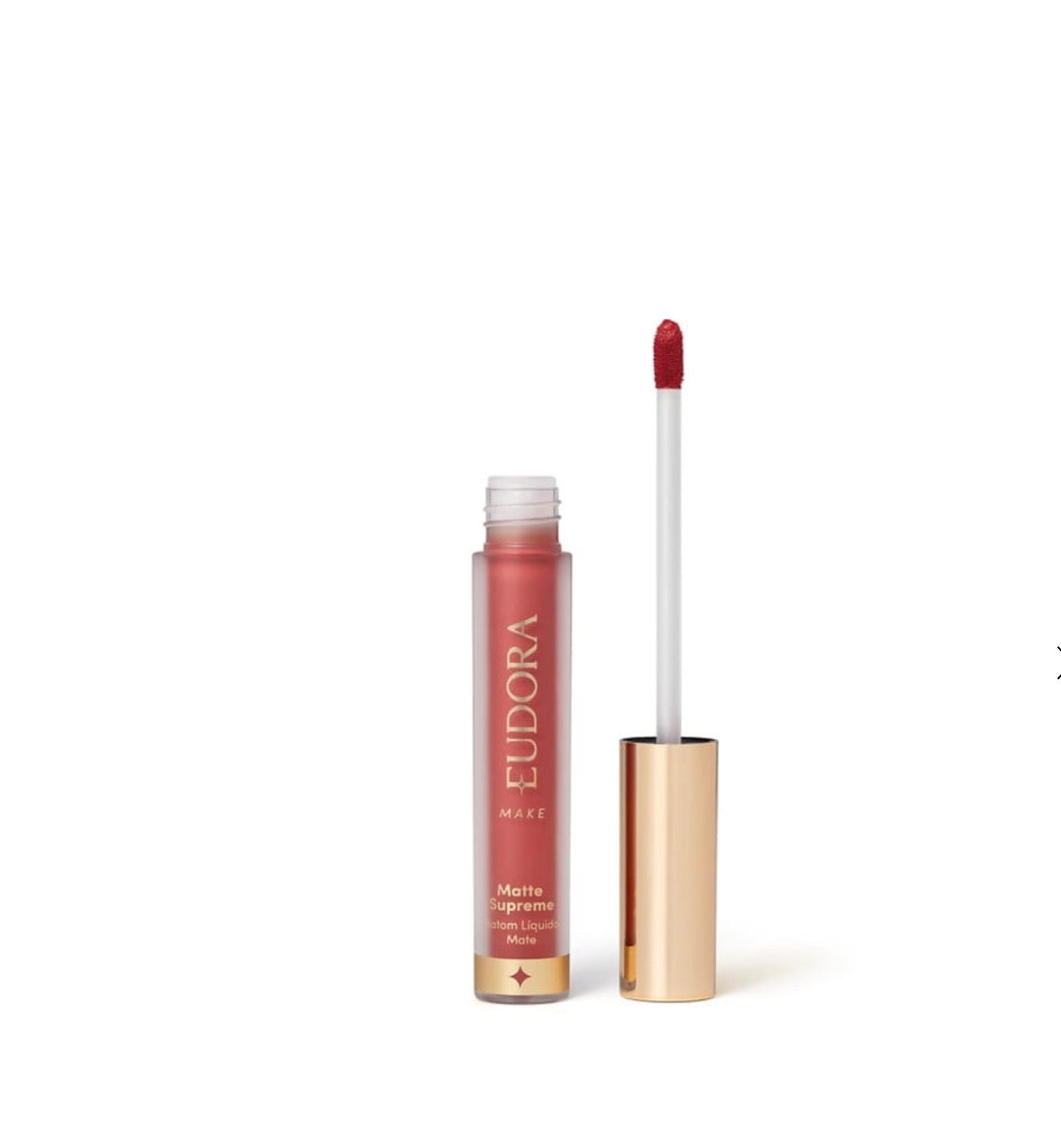 Eudora - Matte Supreme (Labios) - Batom Liquido Rosado Suave 4,0Ml