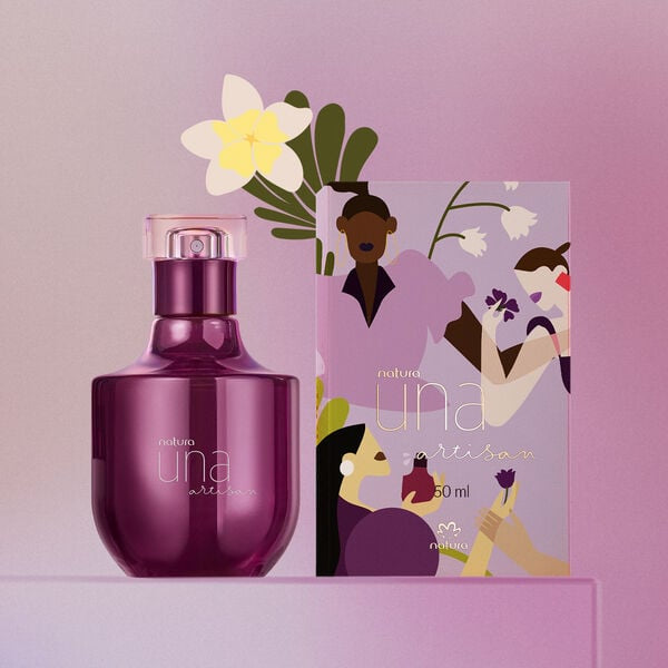 Natura - Perfume Feminino - Una Artisan 75ml