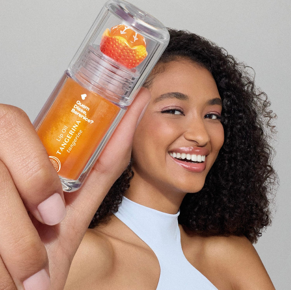 Lip Oil Coral Cuide-se Bem Tangerina Quem Disse Berenice? 3,5ml