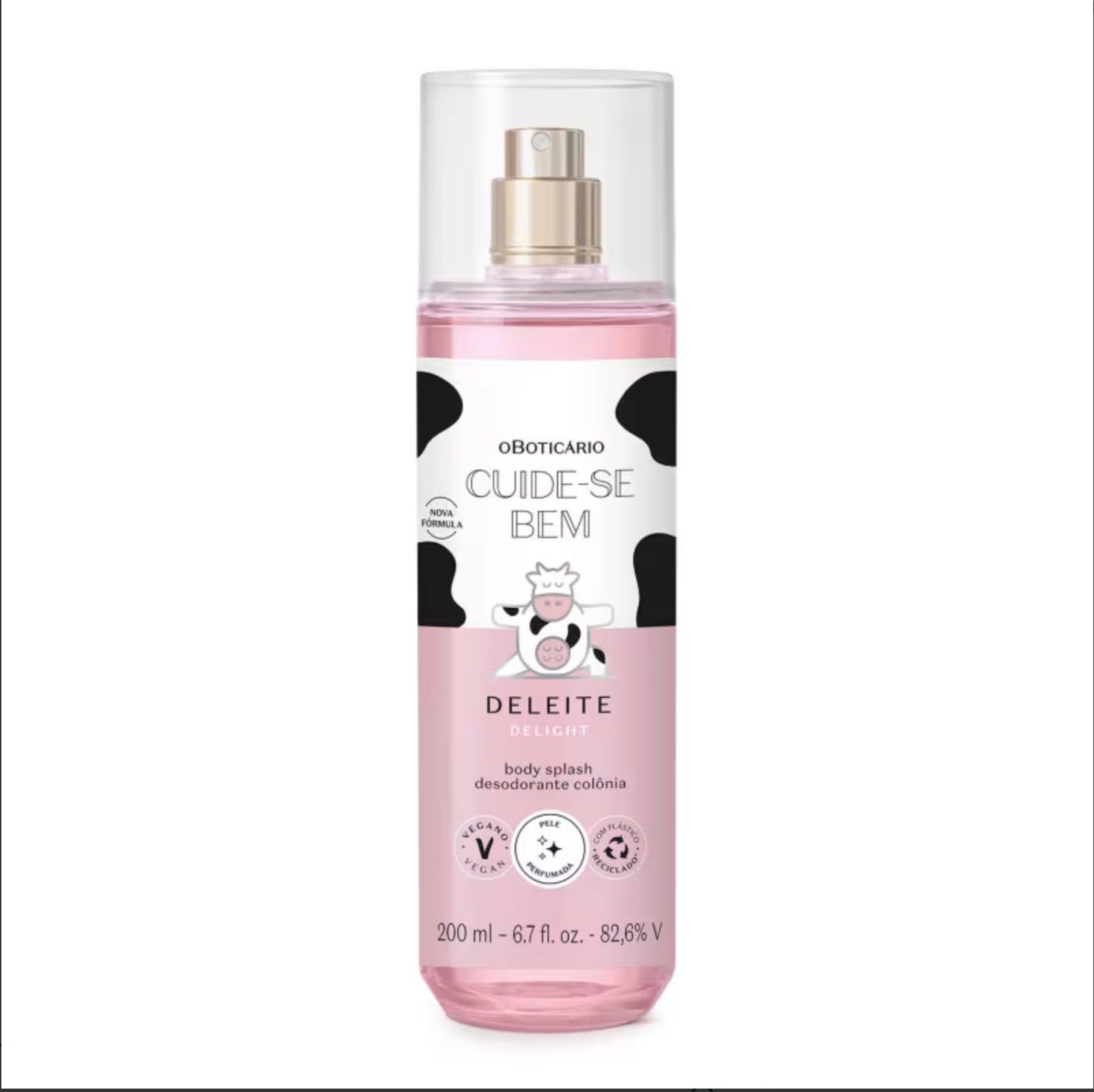 O Boticário Body Splash Cuide-Se Bem Deleite 200ml Feminino