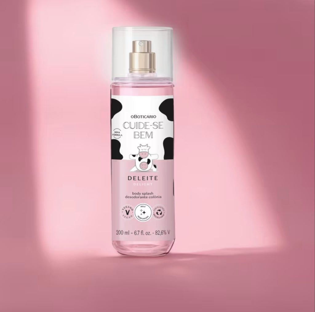 O Boticário Body Splash Cuide-Se Bem Deleite 200ml Feminino