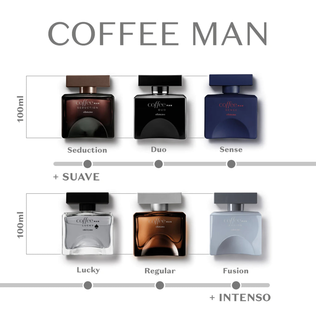 O Boticário Coffee Lucky Man Desodorante Colônia 100ml Masculino