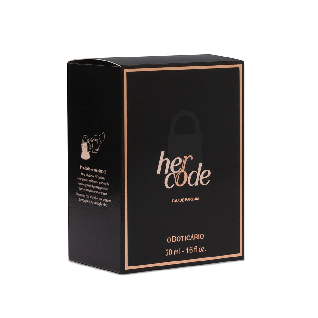 O Boticário Her Code Eau de Parfum 50ml Feminino