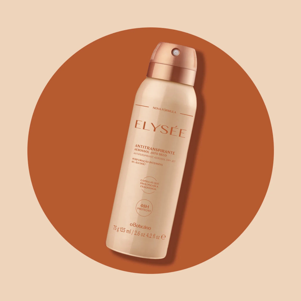 O Boticário Elysée Antitranspirante Aerossol 75g Feminino