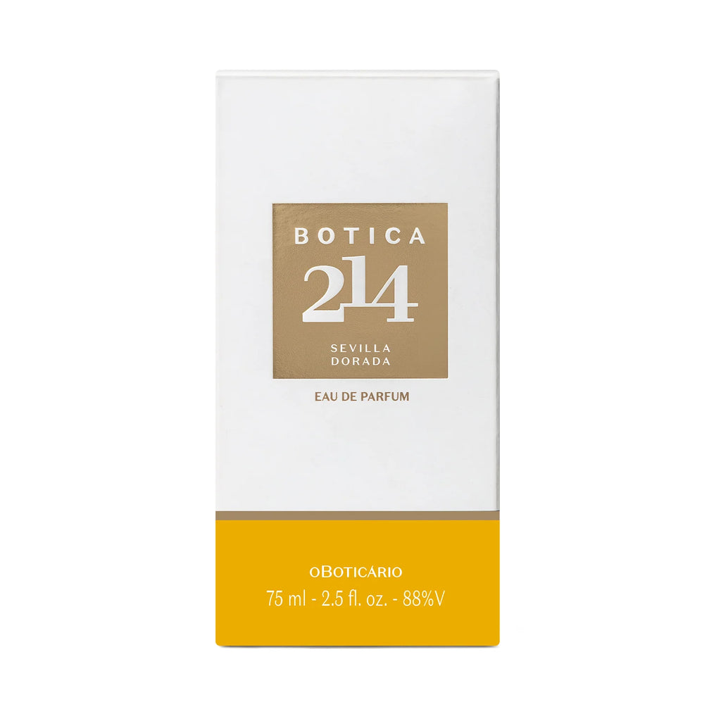 O Boticário Botica 214 Sevilla Dorada Eau de Parfum 75ml Feminino