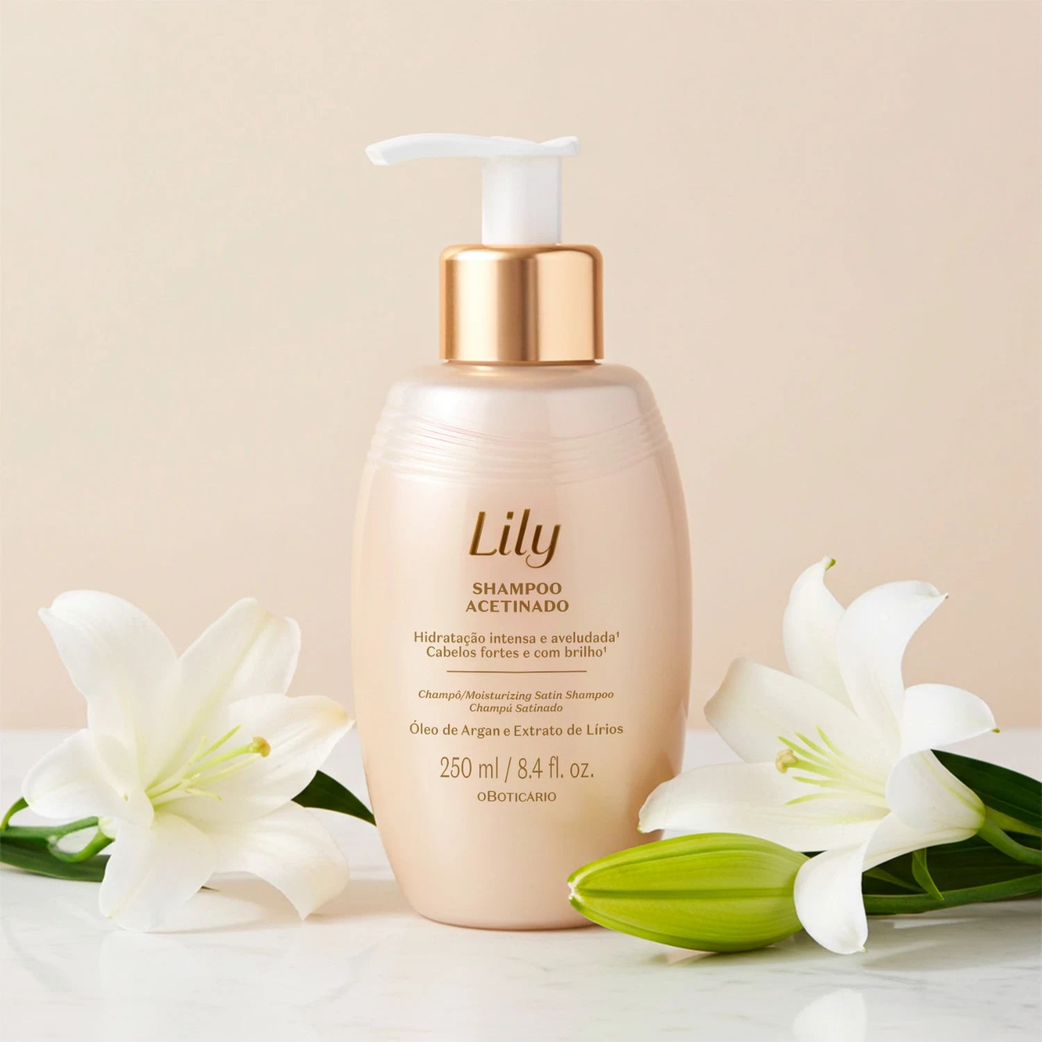 O Boticário Lily Clássico Condicionador Acetinado 250ml Feminino