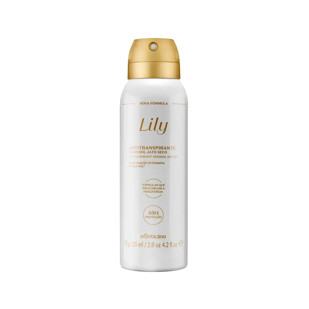 O Boticário Lily Antitranspirante Feminino 75g/125ml
