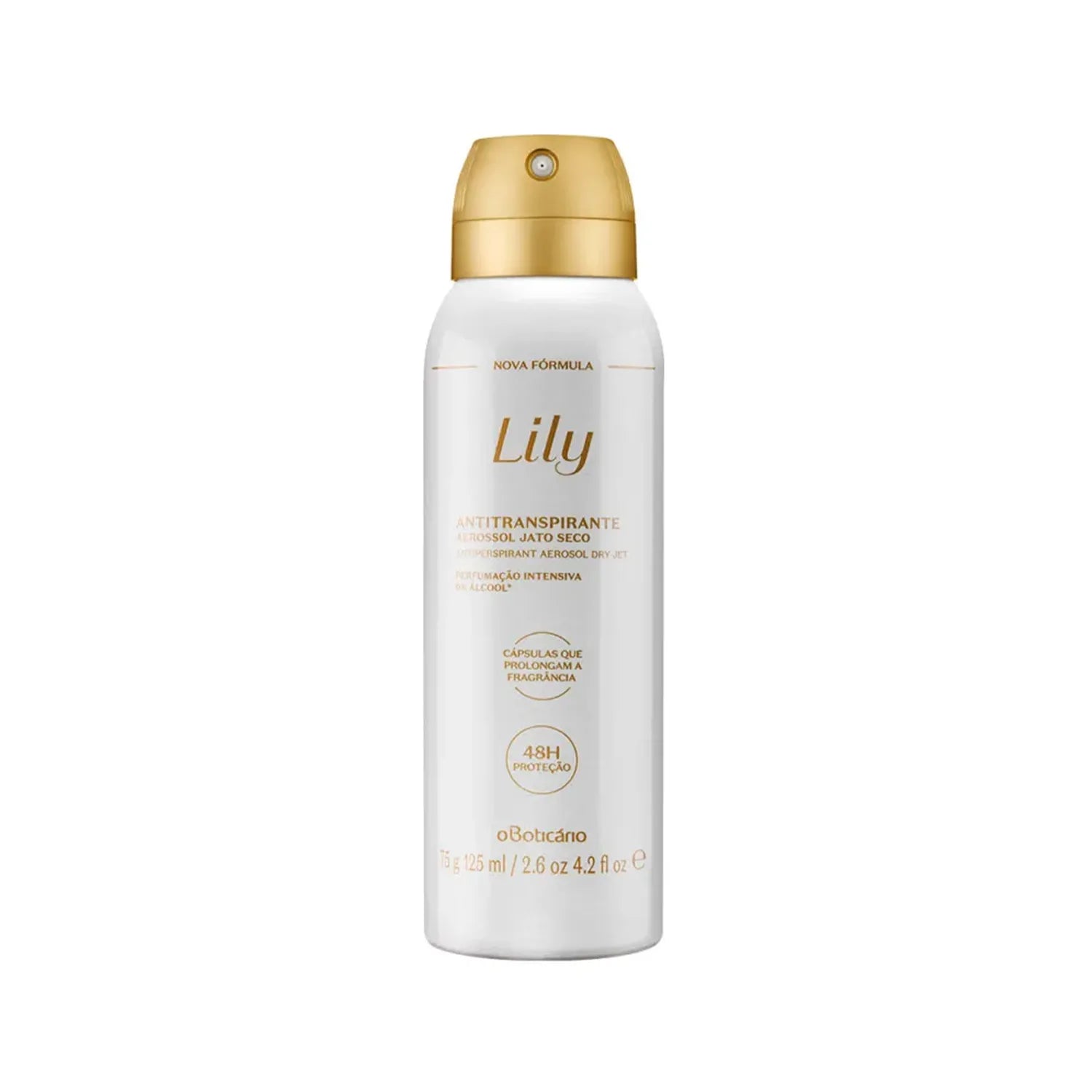 O Boticário Lily Antitranspirante Feminino 75g/125ml