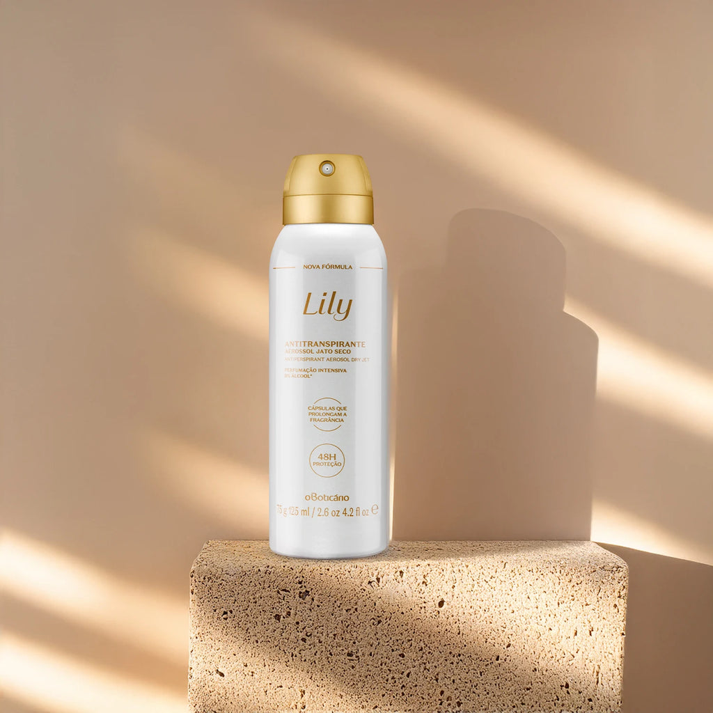 O Boticário Lily Antitranspirante Feminino 75g/125ml