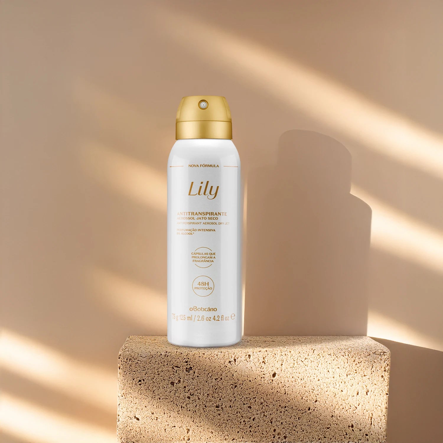 O Boticário Lily Antitranspirante Feminino 75g/125ml