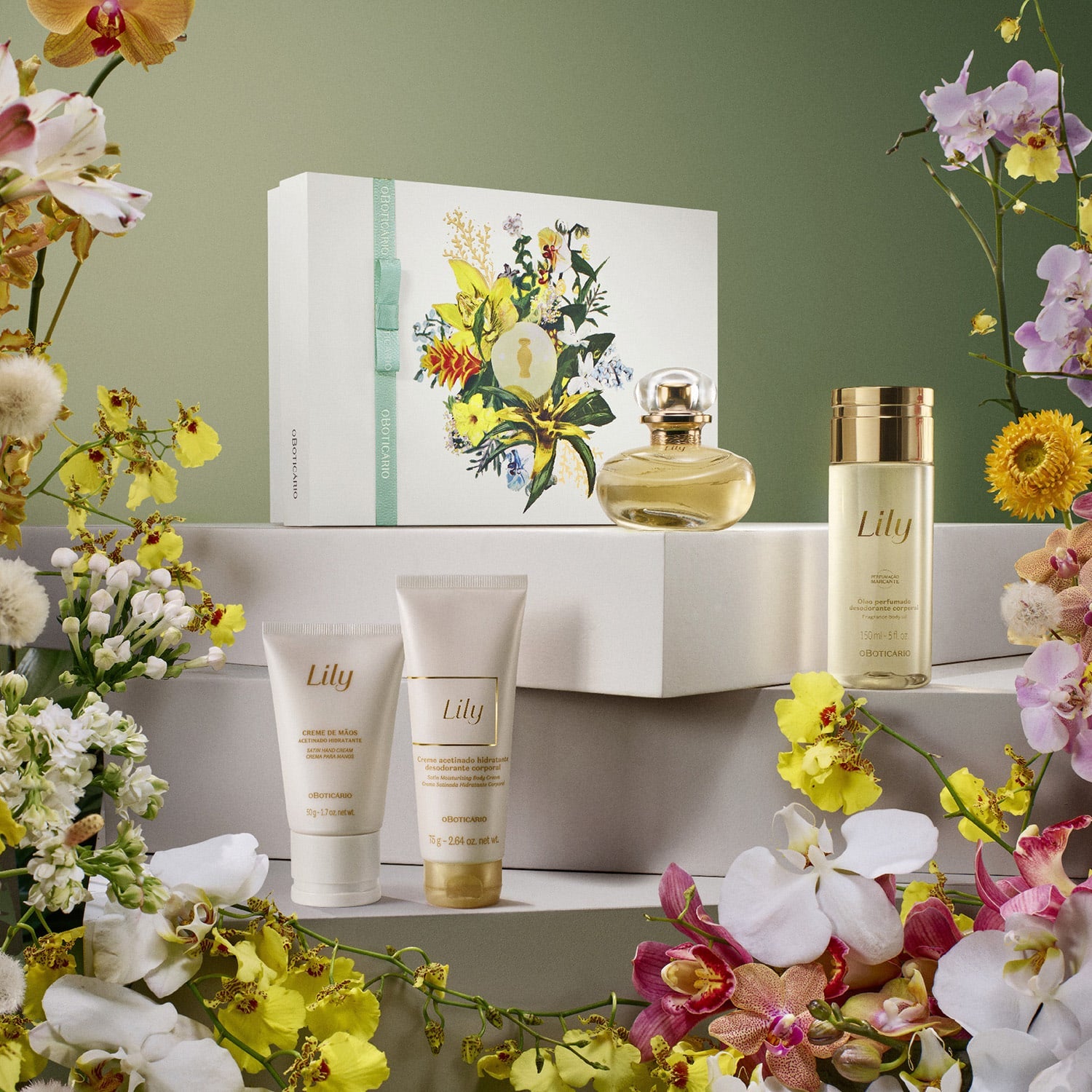 O Boticário Lily Kit Presente Eau de Parfum Feminino