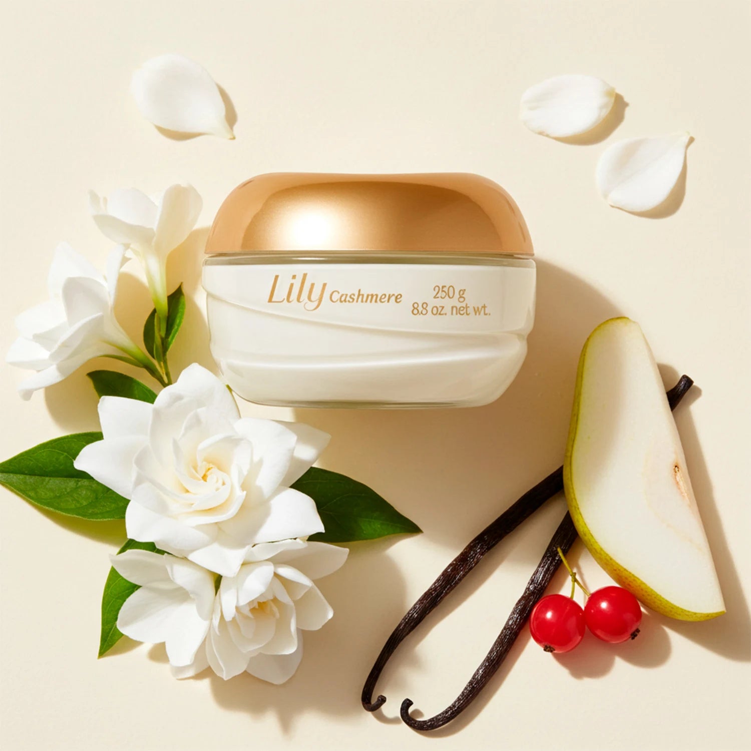 O Boticário Lily Cashmere Creme Acetinado Feminino 250g