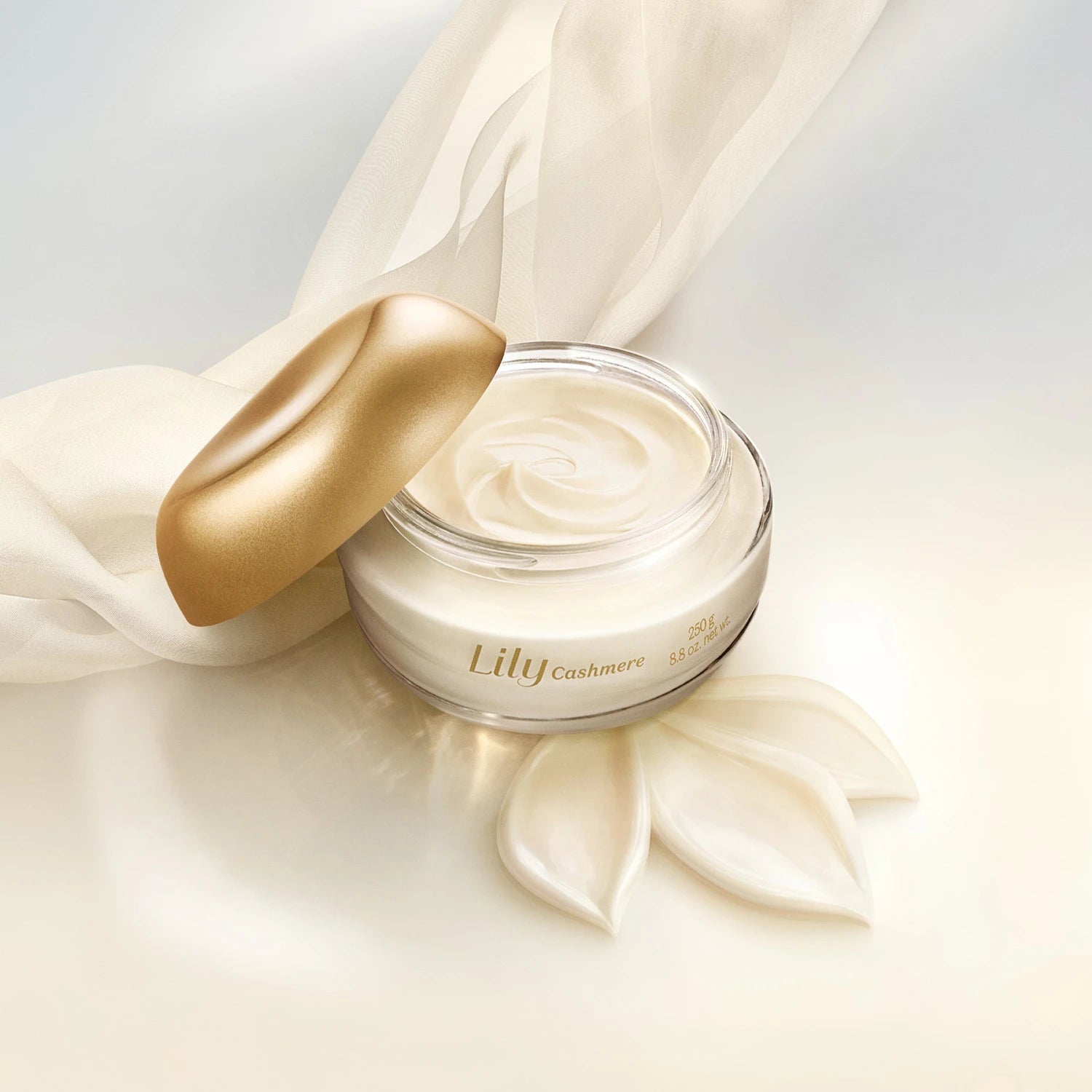 O Boticário Lily Cashmere Creme Acetinado Feminino 250g