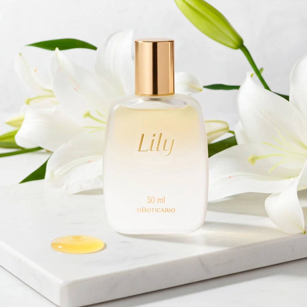 O Boticário Lily Hair Mist Spray Perfumado Para Cabelos 50ml Feminino