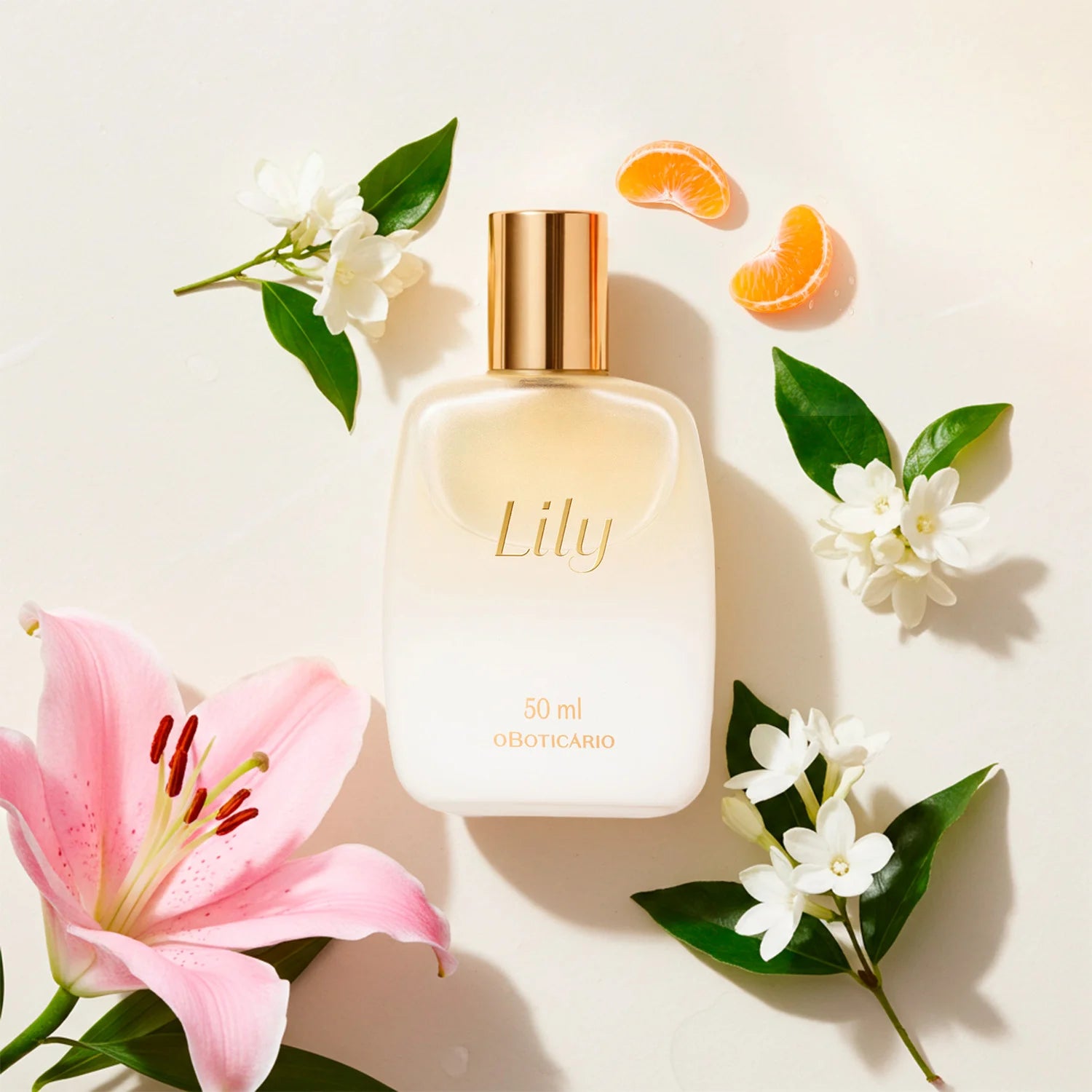 O Boticário Lily Hair Mist Spray Perfumado Para Cabelos 50ml Feminino