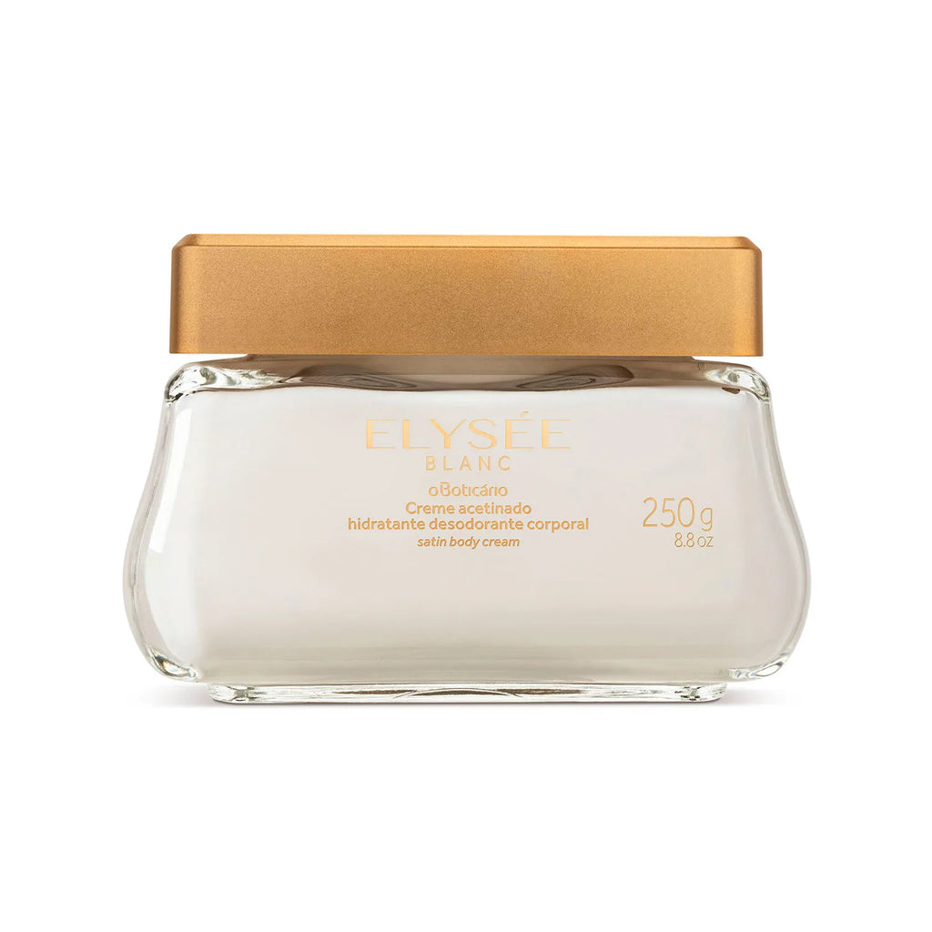 O Boticário Elysée Blanc Creme Acetinado Hidratante Corporal 250g Feminino