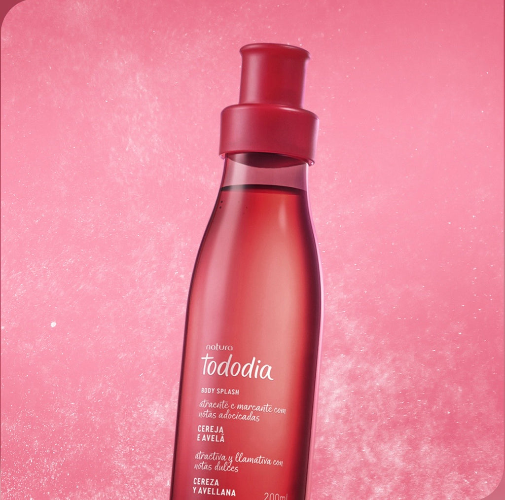 Tododia Cherry and Hazelnut Body Splash - 200 ml Natura. women - Natura - Deodorant