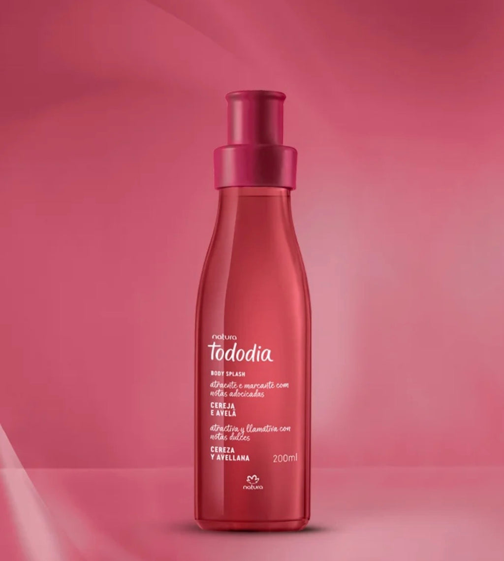Tododia Cherry and Hazelnut Body Splash - 200 ml Natura. women - Natura - Deodorant