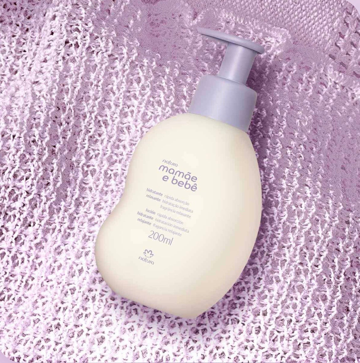 Natura Mamãe e Bebê Hidratante Relaxante 200ml