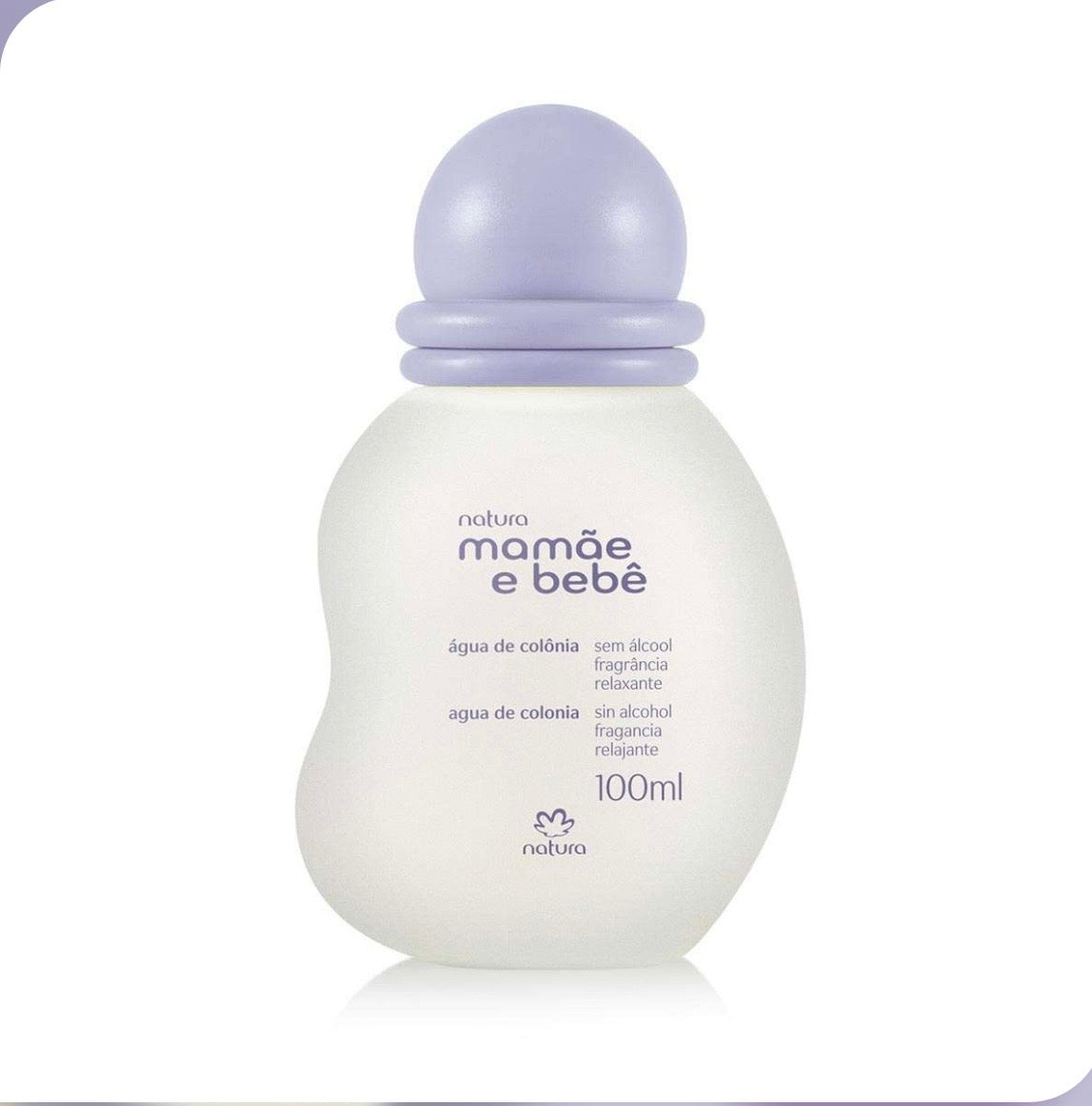 Natura Mamãe e Bebê Água de Colônia Relaxante 100ml