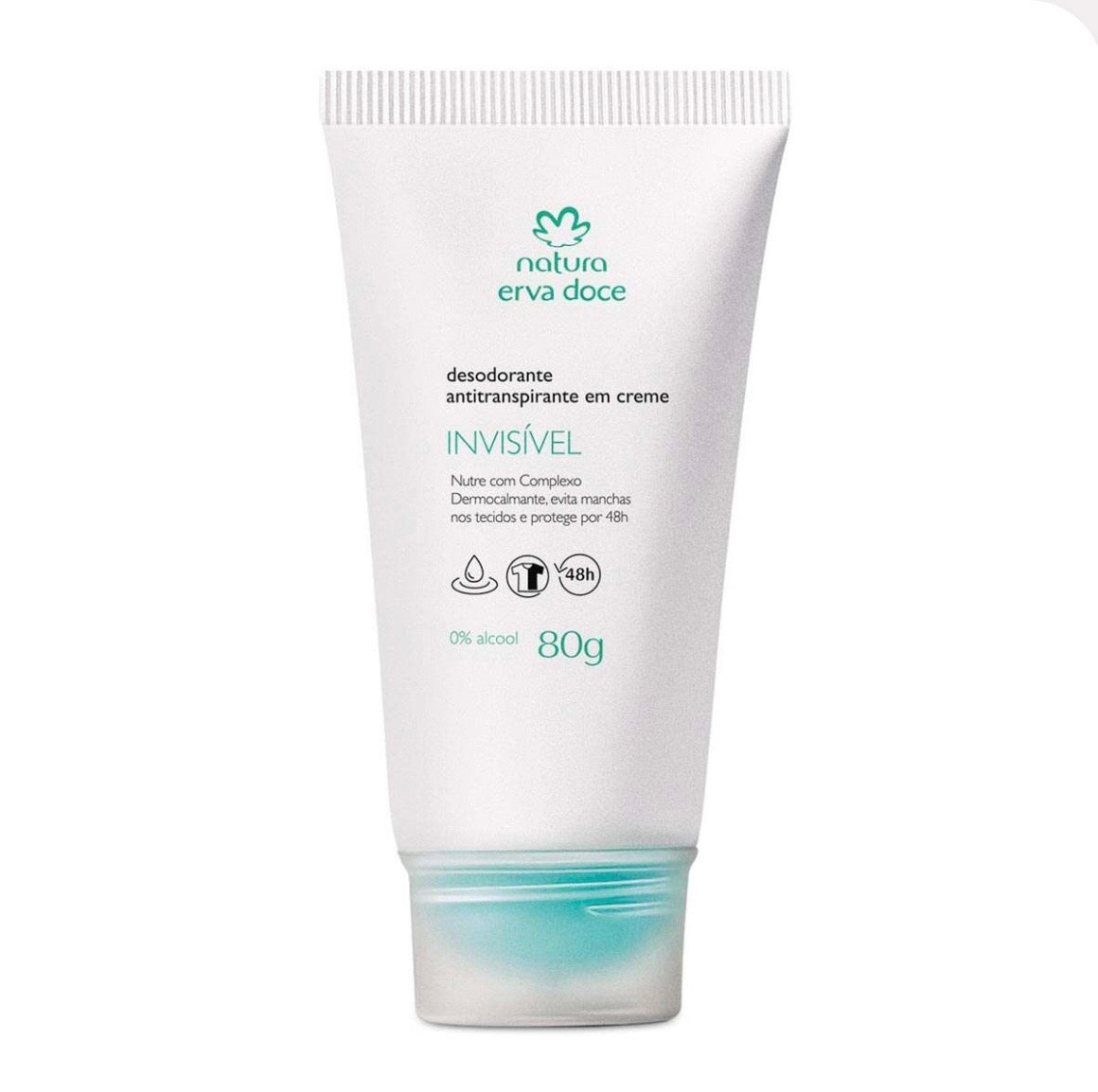 Natura Desodorante Antitranspirante Creme Erva Doce 80g
