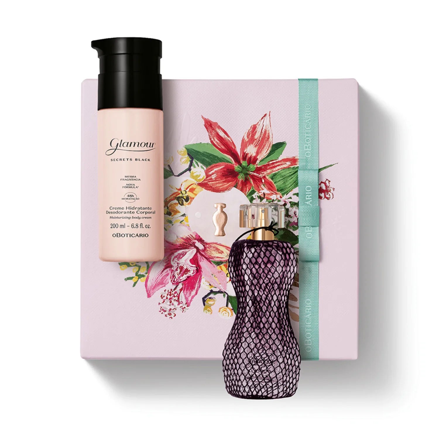 O Boticário Glamour Secrets Black Kit Presente