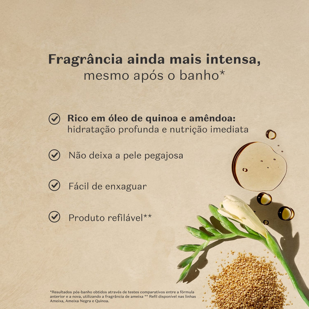 O Boticário Nativa SPA Óleo Glorioso de Banho Ameixa 200ml