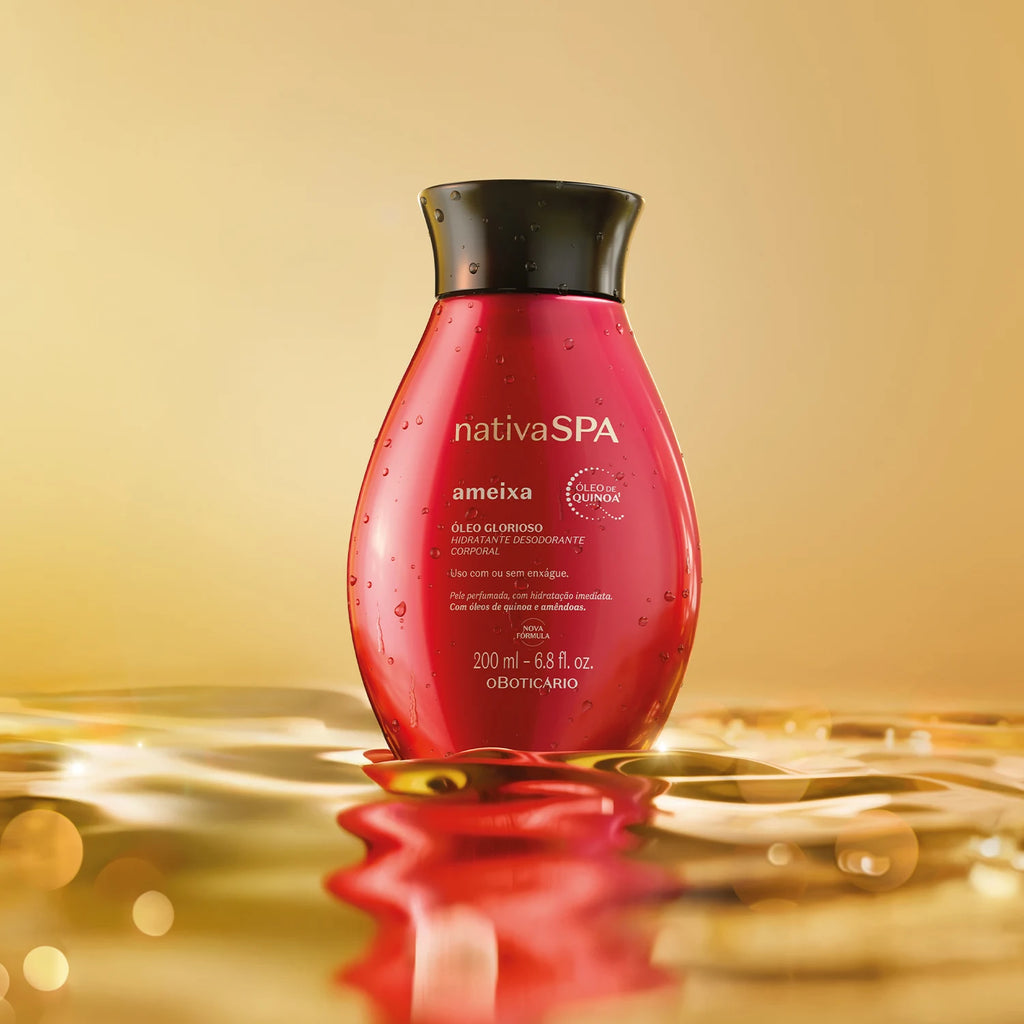 O Boticário Nativa SPA Óleo Glorioso de Banho Ameixa 200ml