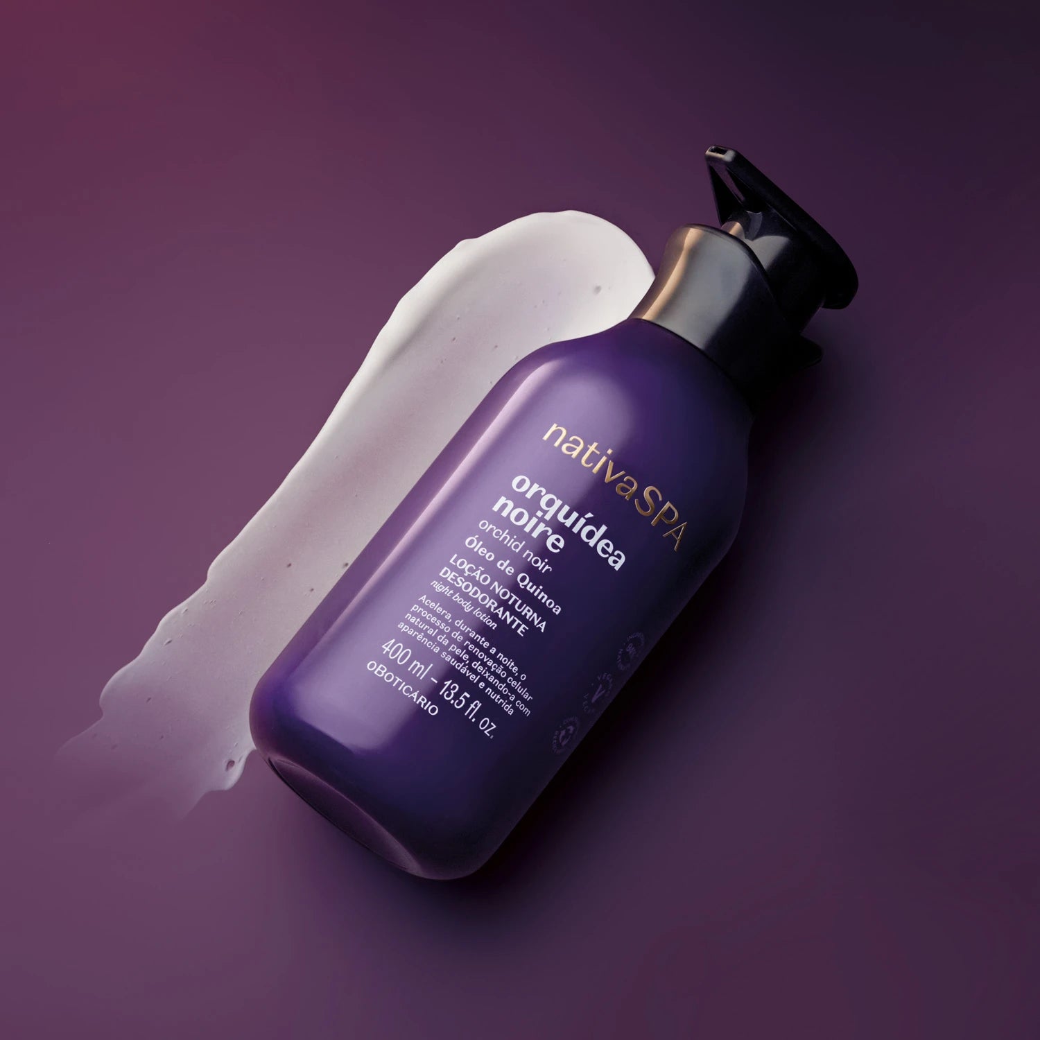 O Boticário Nativa SPA Loção Desodorante Corporal Orquídea Noire 400ml