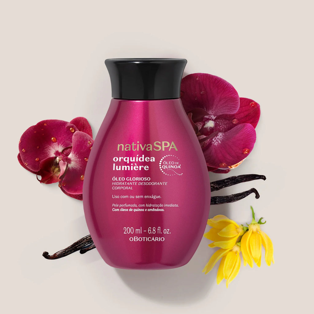 O Boticário Nativa SPA Óleo Corporal Orquídea Lumière 200ml