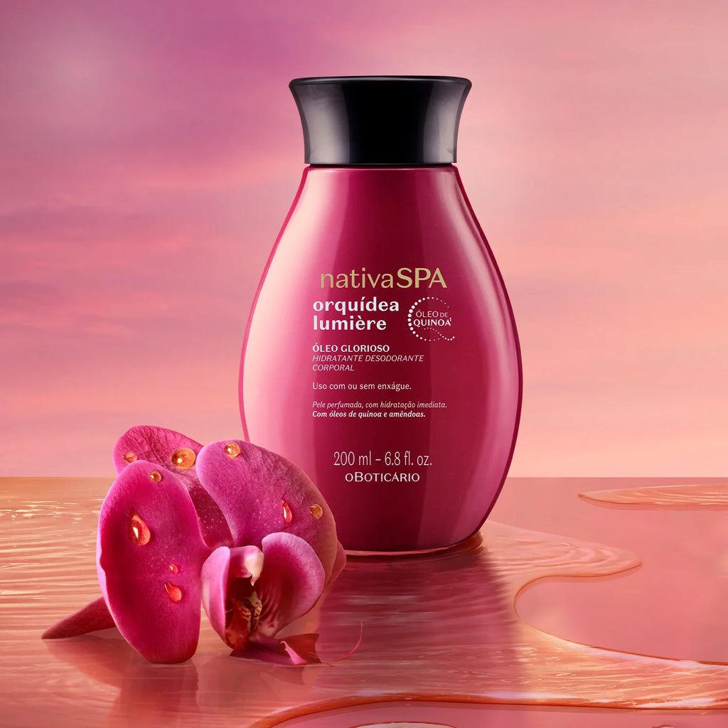 O Boticário Nativa SPA Óleo Corporal Orquídea Lumière 200ml