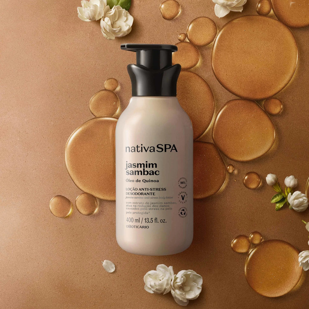 O Boticário Nativa SPA Hidratante Anti-stress Jasmim Sambac 400ml